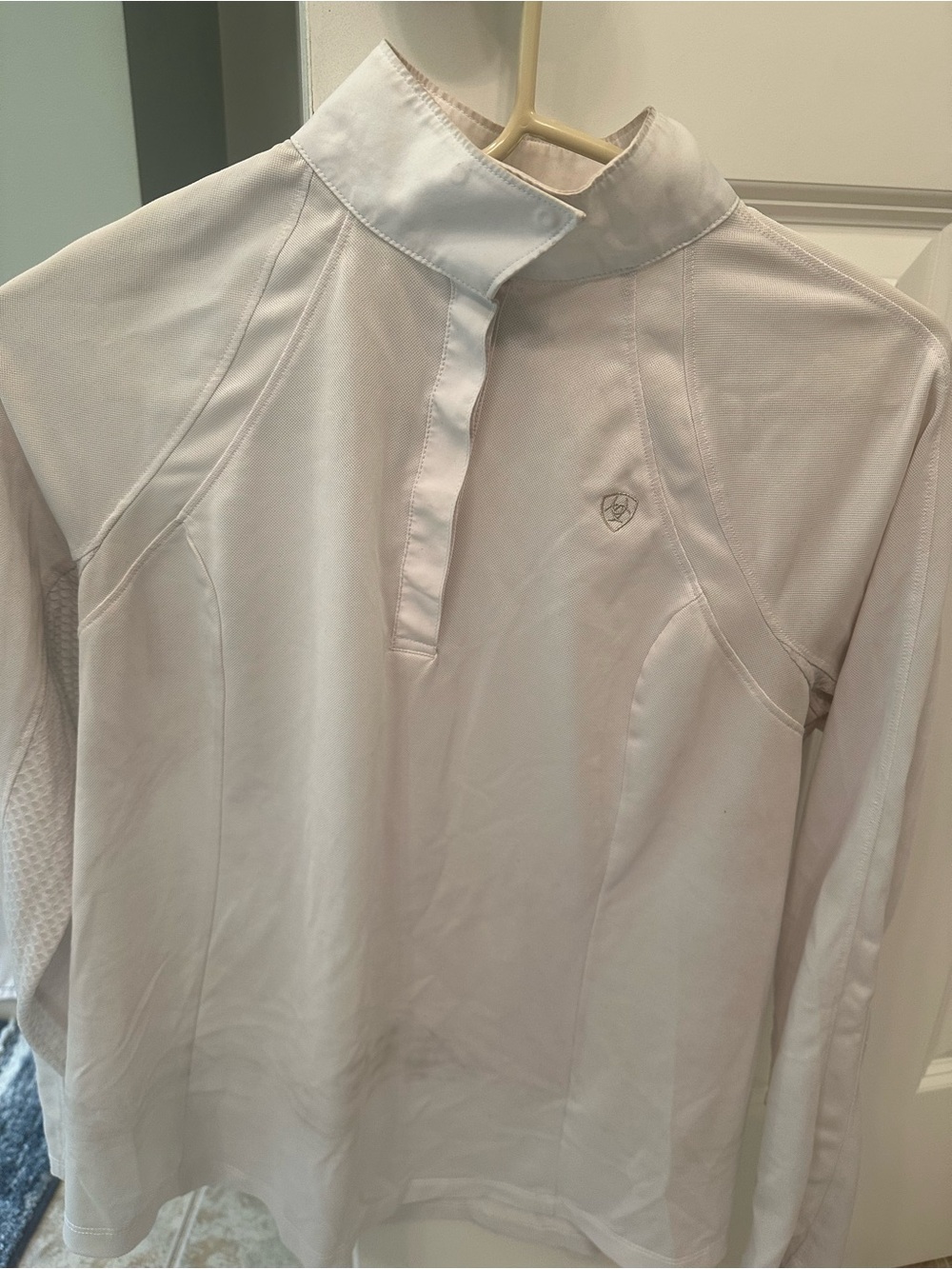 Ariat White Long Sleeve Equestrian Top